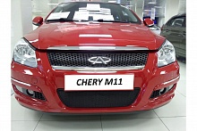 Защитная сетка радиатора для Chery M11 (A3)