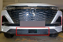 Зимняя заглушка радиатора на стяжке низ (4 части) для Changan CS55 I