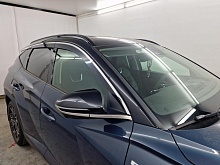 Дефлекторы окон 2D с хром накладками 6 шт. (короткая база) для Hyundai Tucson IV