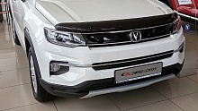 Дефлектор капота темный для Changan CS35PLUS I Рестайлинг