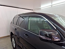 Дефлекторы окон 2D с хром накладками 6 шт. для Lexus GX II