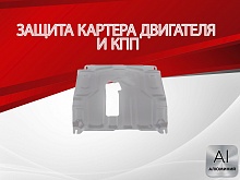 Защита картера и КПП (малая) для Ravon Nexia R3