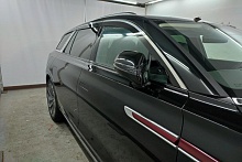 Дефлекторы окон с хром накладками 2D 6 шт для Hongqi E-HS9