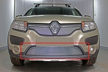Защитная сетка радиатора на низ для Renault Sandero II