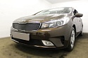 Комплект сеток black боковые, верх и низ для Kia Cerato III Рестайлинг (Classic)