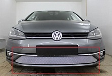 Защитная сетка радиатора для Volkswagen Golf VII