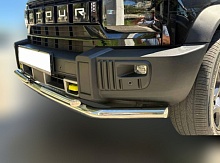 Защита переднего бампера двойная d60/42 мм для Jetour T2