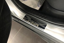 Накладки на пороги из нержавеющей стали 4шт. для Toyota C-HR I Рестайлинг