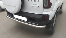 Защита заднего бампера d60 мм для LADA (ВАЗ) Niva I Рестайлинг (Travel)