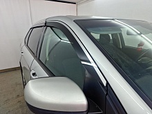 Дефлекторы окон 2D с хром накладками 6 шт. для Ford Edge II Рестайлинг